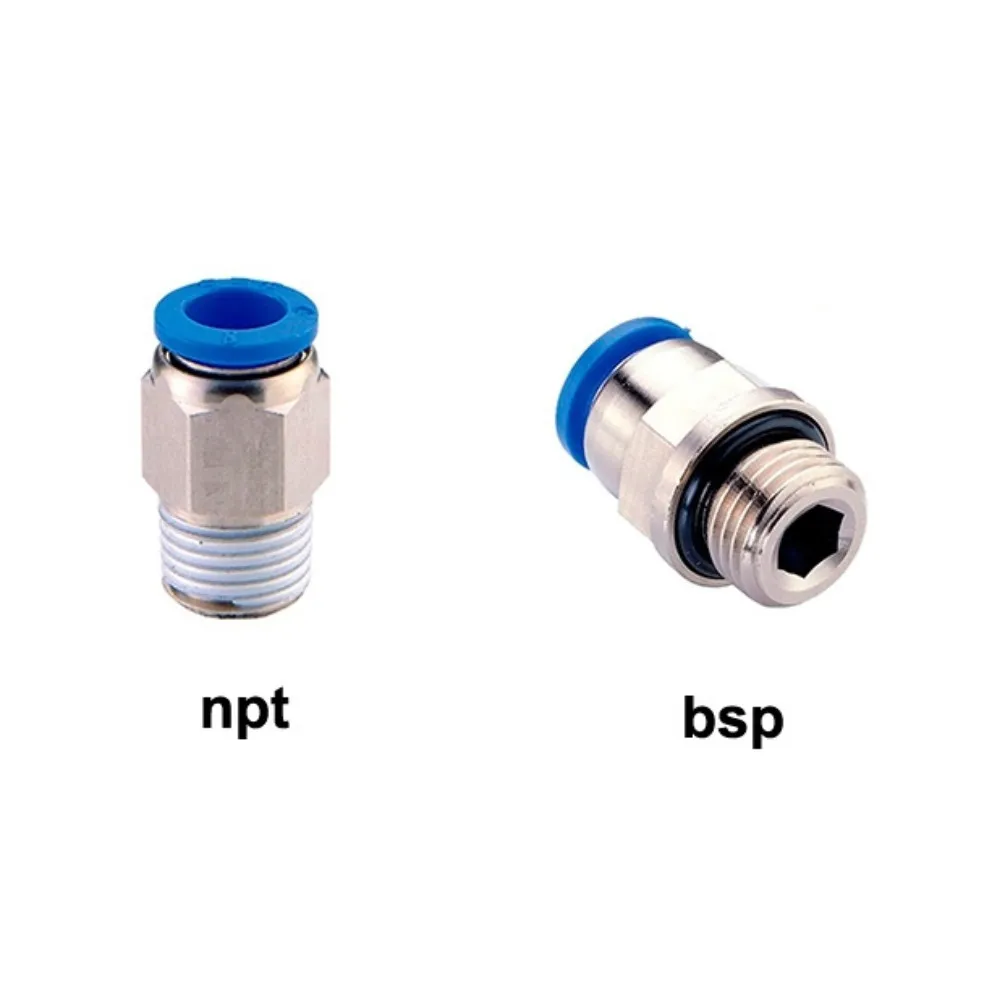 Conexão pneumática para ar seco