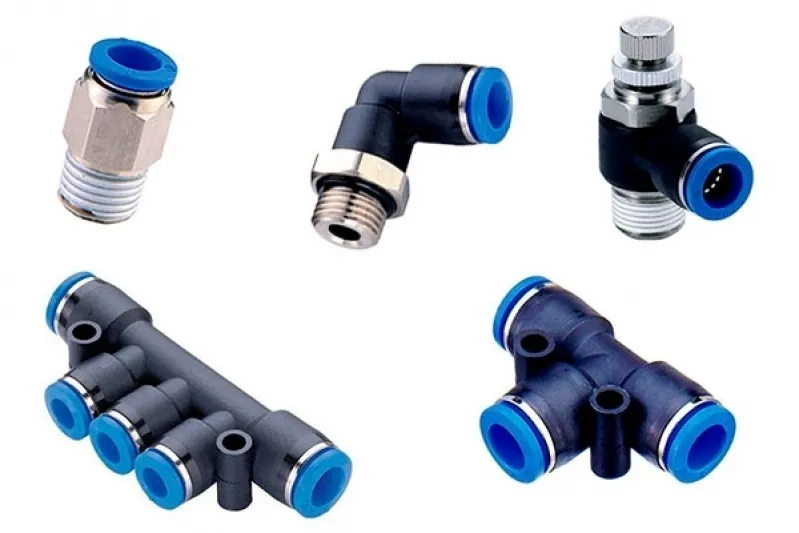 Conexão pneumática para automação