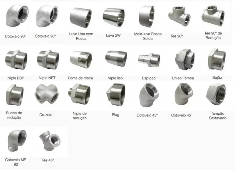 Conexão pneumática de inox em Minas Gerais