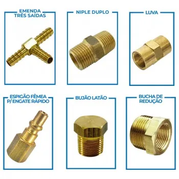 Conexões de latão em Minas Gerais